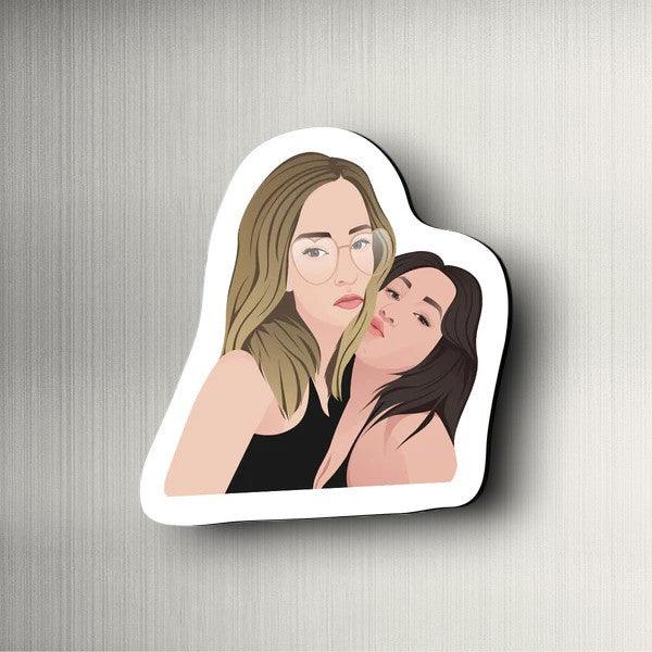 Personalized Best Friend Magnets