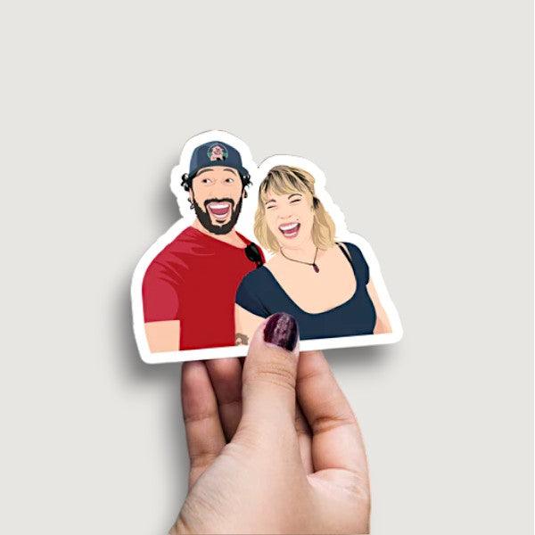 Personalized Couple Stickers