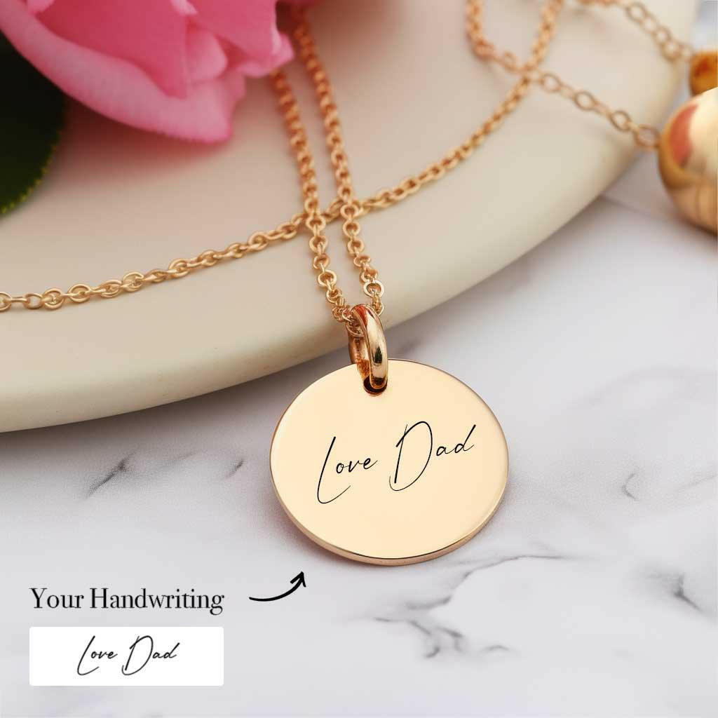 Personalized Handwriting Necklace