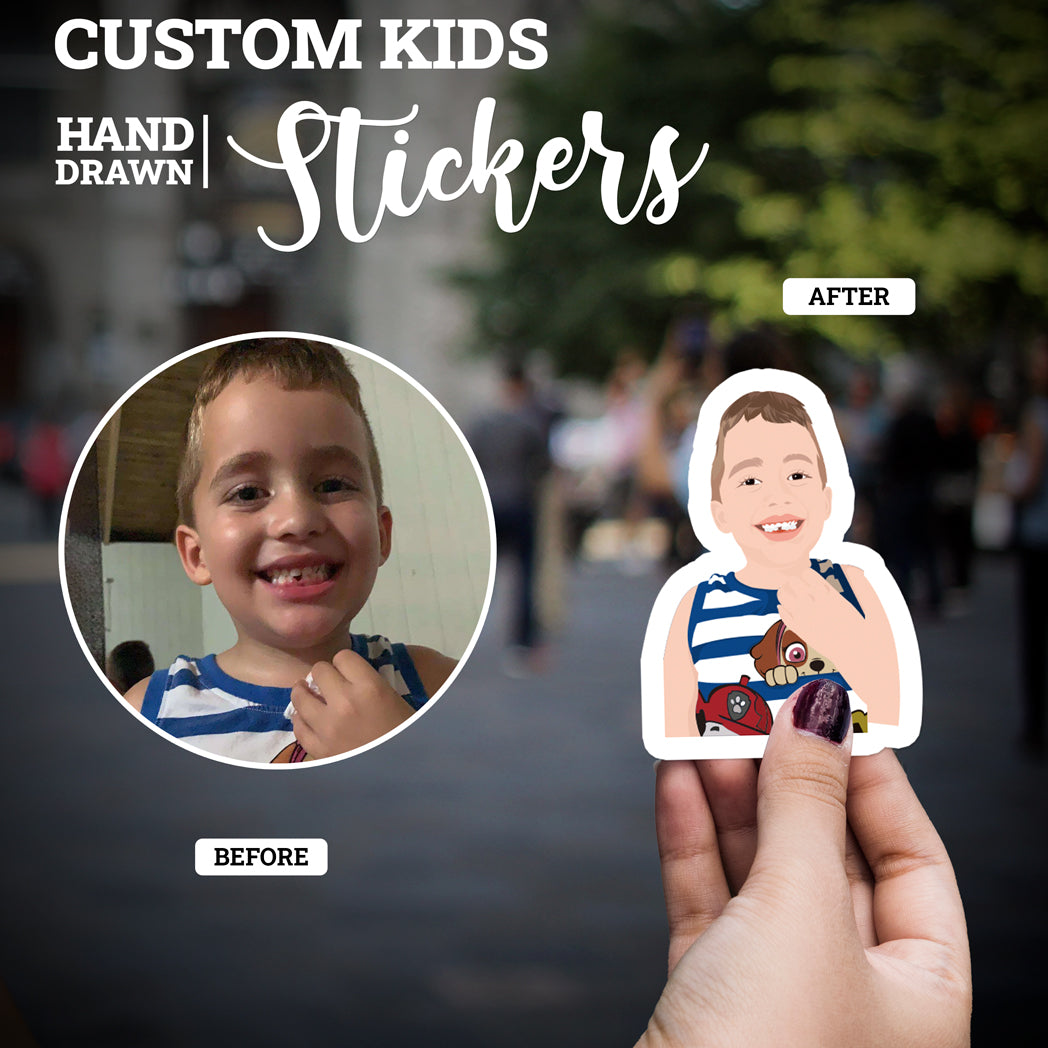 Custom Kid Stickers