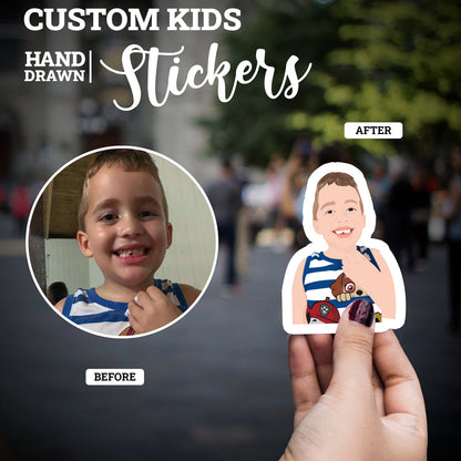 Custom Kid Stickers