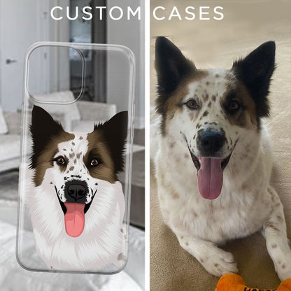 Custom Dog Clear Case