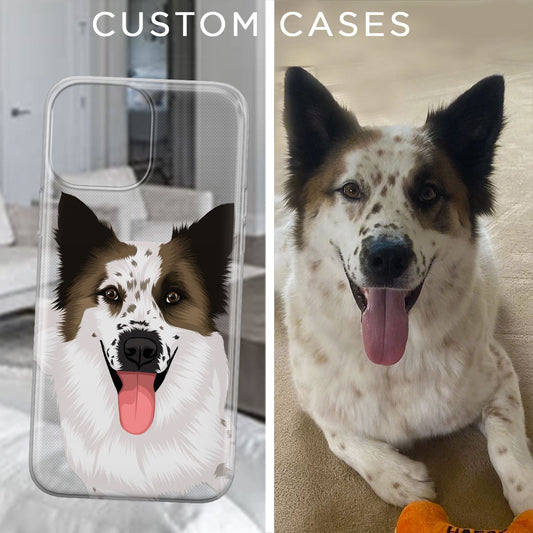 Custom Dog Clear Case