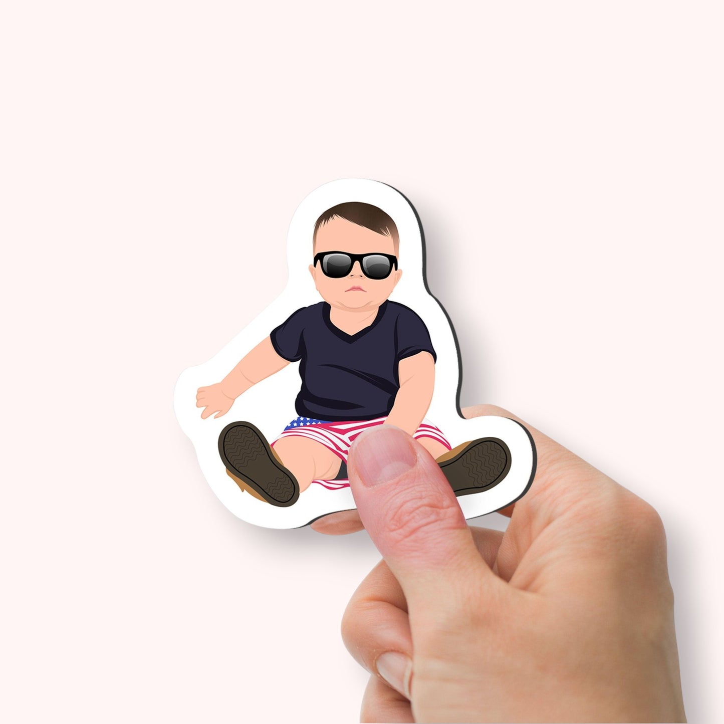 Personalized Baby Fridge Magnets