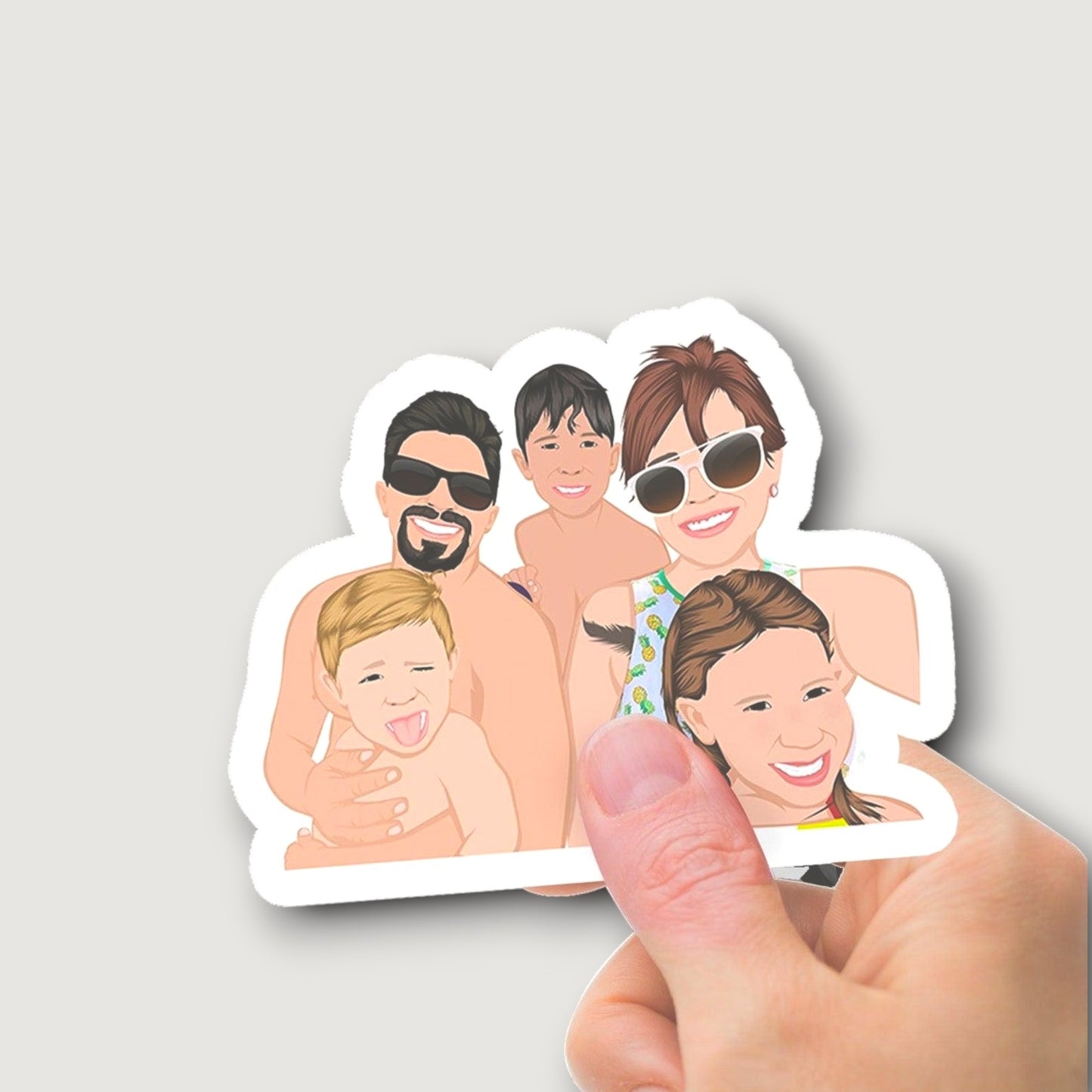 Personalized Family Stickers