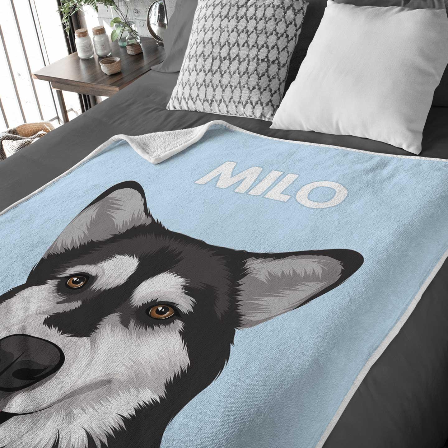 Personalized Dog Blanket