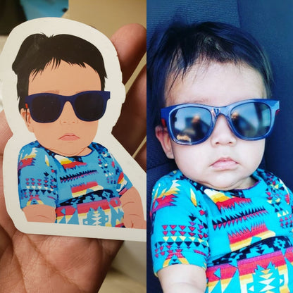 Custom Kid Stickers