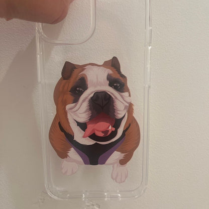 Custom Dog Clear Case