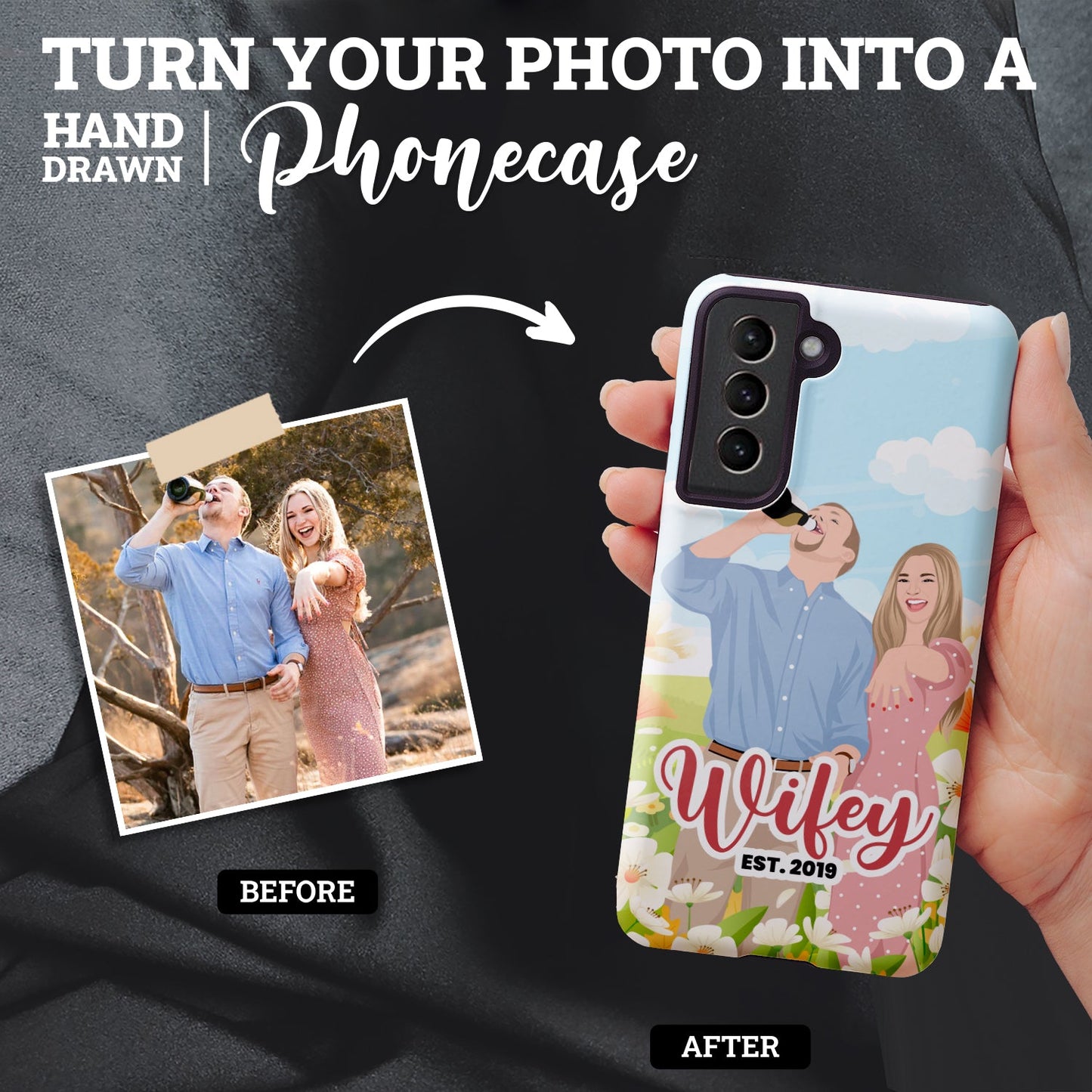 Personalized Wifey Phone Case